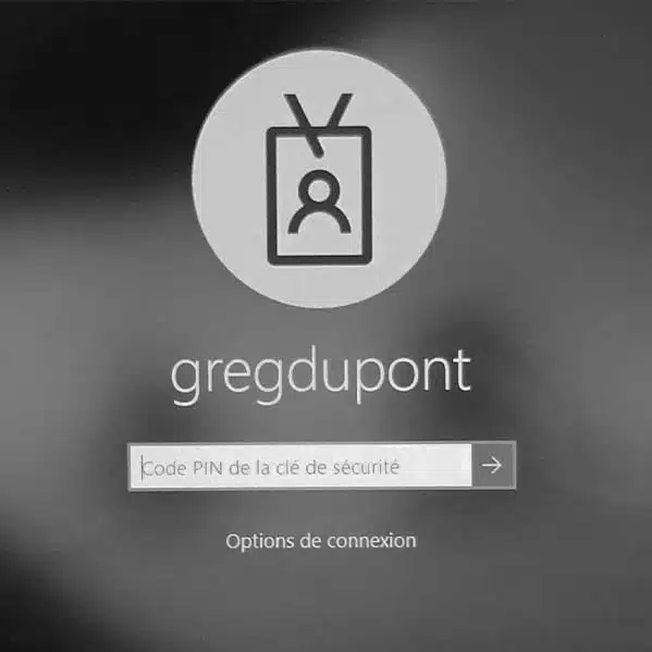 Code PIN clé de sécurité FIDO2