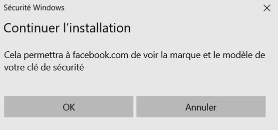 Etape 5 - Continuer l'installation Tuto Facebook Continuer l'installation