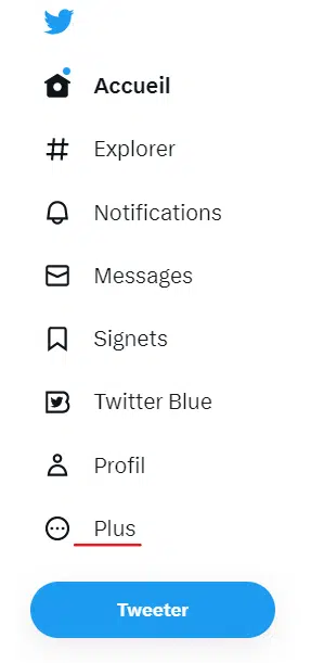 Accueil Twitter Plus