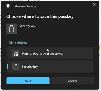 Image 7 – Utiliser un autre appareil