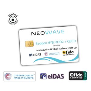 Badgeo HYB FIDO2 + QSCD