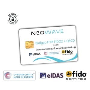 Badgeo HYB FIDO2 + QSCD