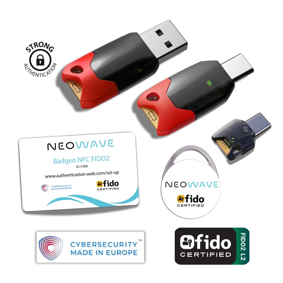 Produits boutique NEOWAVE FIDO2 Produits boutique NEOWAVE FIDO2