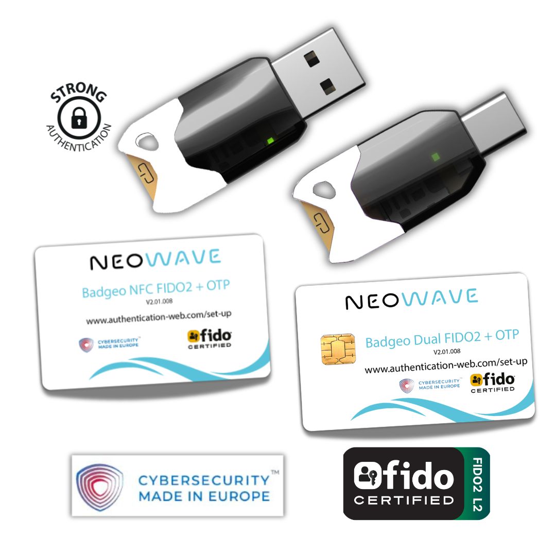 Produits FIDO2 et OTP - boutique NEOWAVE Produits FIDO2 et OTP - boutique NEOWAVE