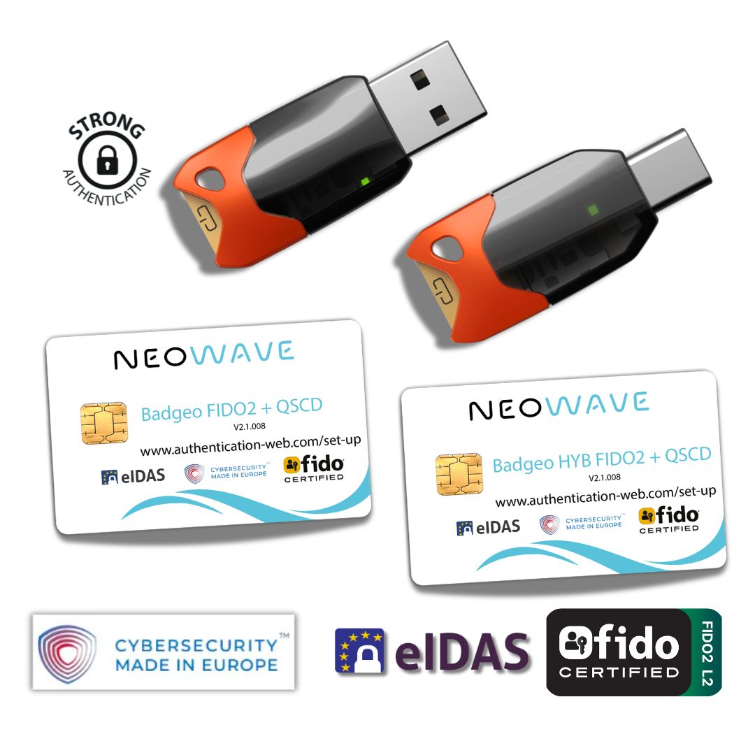 Produits FIDO2 et QSCD - boutique NEOWAVE Produits FIDO2 et QSCD - boutique NEOWAVE
