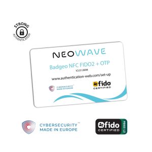Badgeo NFC FIDO2 + OTP